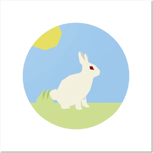 Sunny Rabbit Posters and Art